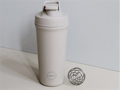 AYA&IDA cream beige shaker water bottle 750ml